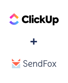 ClickUp ve SendFox entegrasyonu