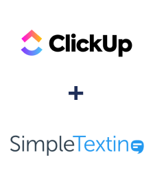 ClickUp ve SimpleTexting entegrasyonu