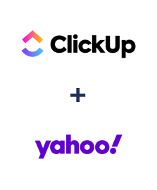 ClickUp ve Yahoo! entegrasyonu