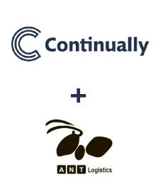 Continually ve ANT-Logistics entegrasyonu
