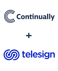 Continually ve Telesign entegrasyonu