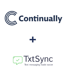Continually ve TxtSync entegrasyonu