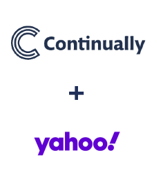 Continually ve Yahoo! entegrasyonu