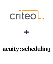 Criteo ve Acuity Scheduling entegrasyonu