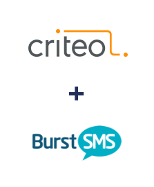 Criteo ve Burst SMS entegrasyonu