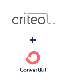 Criteo ve ConvertKit entegrasyonu