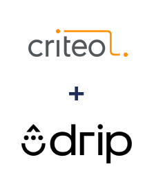 Criteo ve Drip entegrasyonu