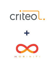 Criteo ve Mobiniti entegrasyonu