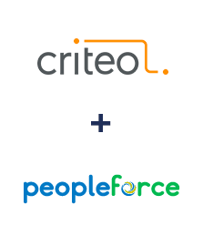 Criteo ve PeopleForce entegrasyonu