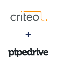 Criteo ve Pipedrive entegrasyonu