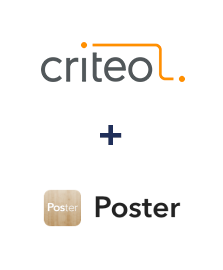 Criteo ve Poster entegrasyonu