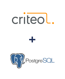 Criteo ve PostgreSQL entegrasyonu