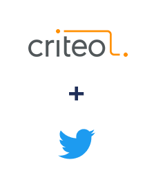 Criteo ve Twitter entegrasyonu