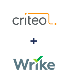 Criteo ve Wrike entegrasyonu