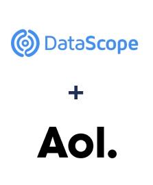 DataScope Forms ve AOL entegrasyonu