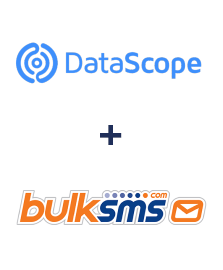 DataScope Forms ve BulkSMS entegrasyonu