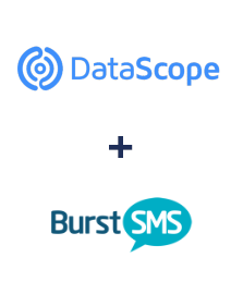 DataScope Forms ve Burst SMS entegrasyonu
