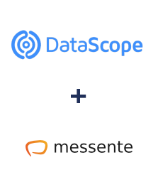 DataScope Forms ve Messente entegrasyonu