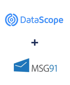 DataScope Forms ve MSG91 entegrasyonu
