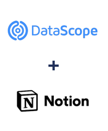 DataScope Forms ve Notion entegrasyonu