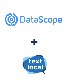 DataScope Forms ve Textlocal entegrasyonu
