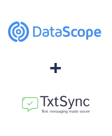 DataScope Forms ve TxtSync entegrasyonu