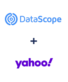 DataScope Forms ve Yahoo! entegrasyonu