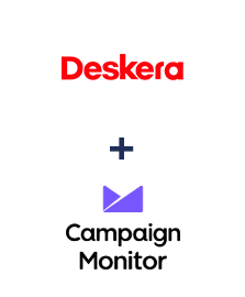 Deskera CRM ve Campaign Monitor entegrasyonu