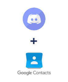 Discord ve Google Contacts entegrasyonu