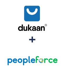 Dukaan ve PeopleForce entegrasyonu
