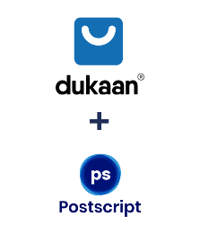 Dukaan ve Postscript entegrasyonu