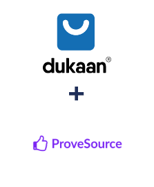 Dukaan ve ProveSource entegrasyonu
