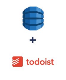 Amazon DynamoDB ve Todoist entegrasyonu