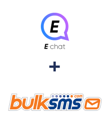 E-chat ve BulkSMS entegrasyonu