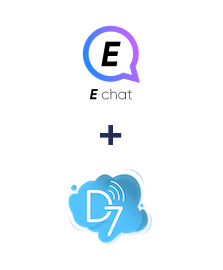 E-chat ve D7 SMS entegrasyonu