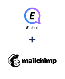 E-chat ve MailChimp entegrasyonu