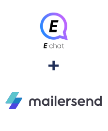 E-chat ve MailerSend entegrasyonu