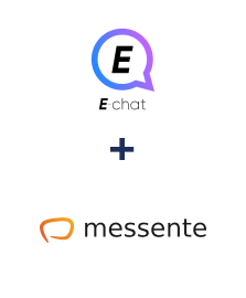 E-chat ve Messente entegrasyonu