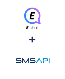 E-chat ve SMSAPI entegrasyonu