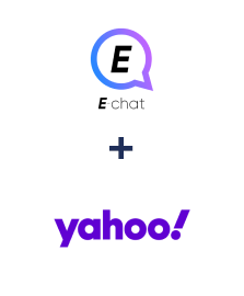 E-chat ve Yahoo! entegrasyonu