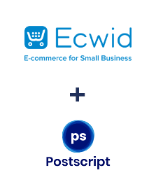 Ecwid ve Postscript entegrasyonu