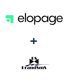 Elopage ve BrandSMS  entegrasyonu