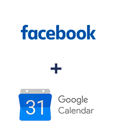 Facebook ve Google Calendar entegrasyonu