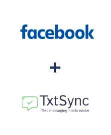 Facebook ve TxtSync entegrasyonu