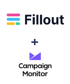 Fillout ve Campaign Monitor entegrasyonu