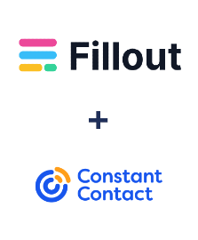 Fillout ve Constant Contact entegrasyonu