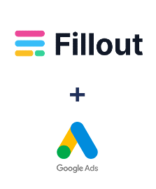 Fillout ve Google Ads entegrasyonu