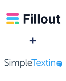 Fillout ve SimpleTexting entegrasyonu