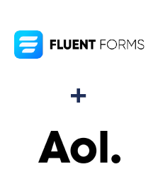 Fluent Forms Pro ve AOL entegrasyonu