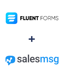 Fluent Forms Pro ve Salesmsg entegrasyonu